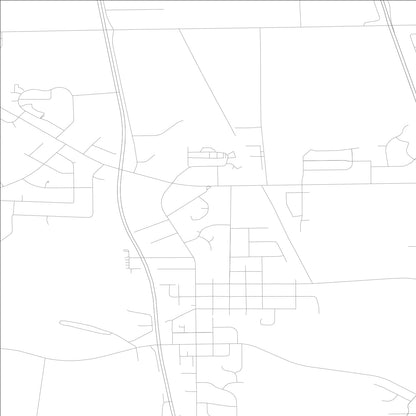 ROAD MAP OF ROSCOE, ILLINOIS BY MAPBAKES