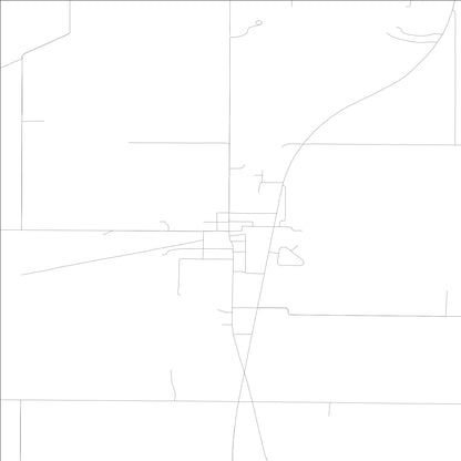 ROAD MAP OF COATESVILLE, INDIANA BY MAPBAKES