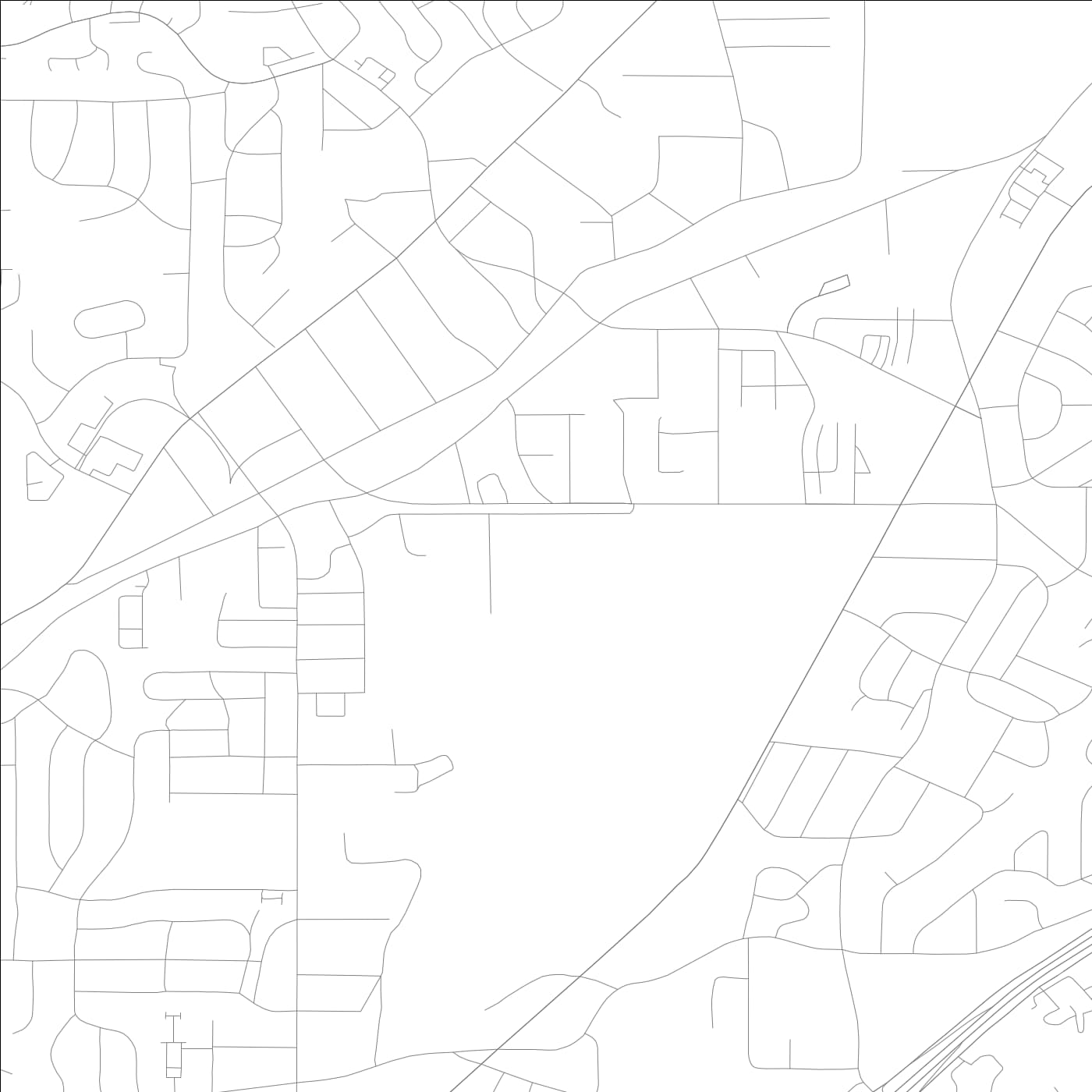 ROAD MAP OF CHAMBLEE, GEORGIA BY MAPBAKES