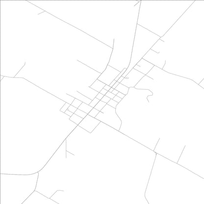 ROAD MAP OF CORYDON, KENTUCKY BY MAPBAKES