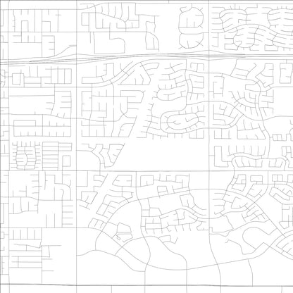 ROAD MAP OF RANCHO CUCAMONGA, CALIFORNIA BY MAPBAKES