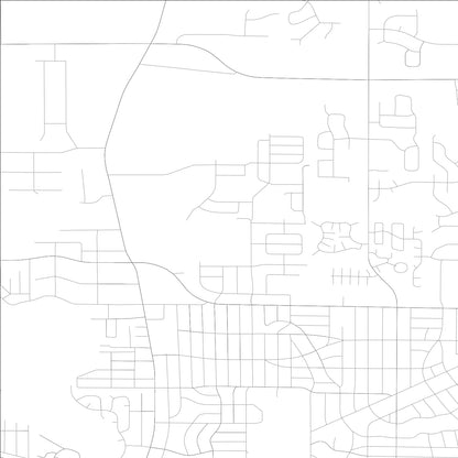 ROAD MAP OF ROUND LAKE HEIGHTS, ILLINOIS BY MAPBAKES