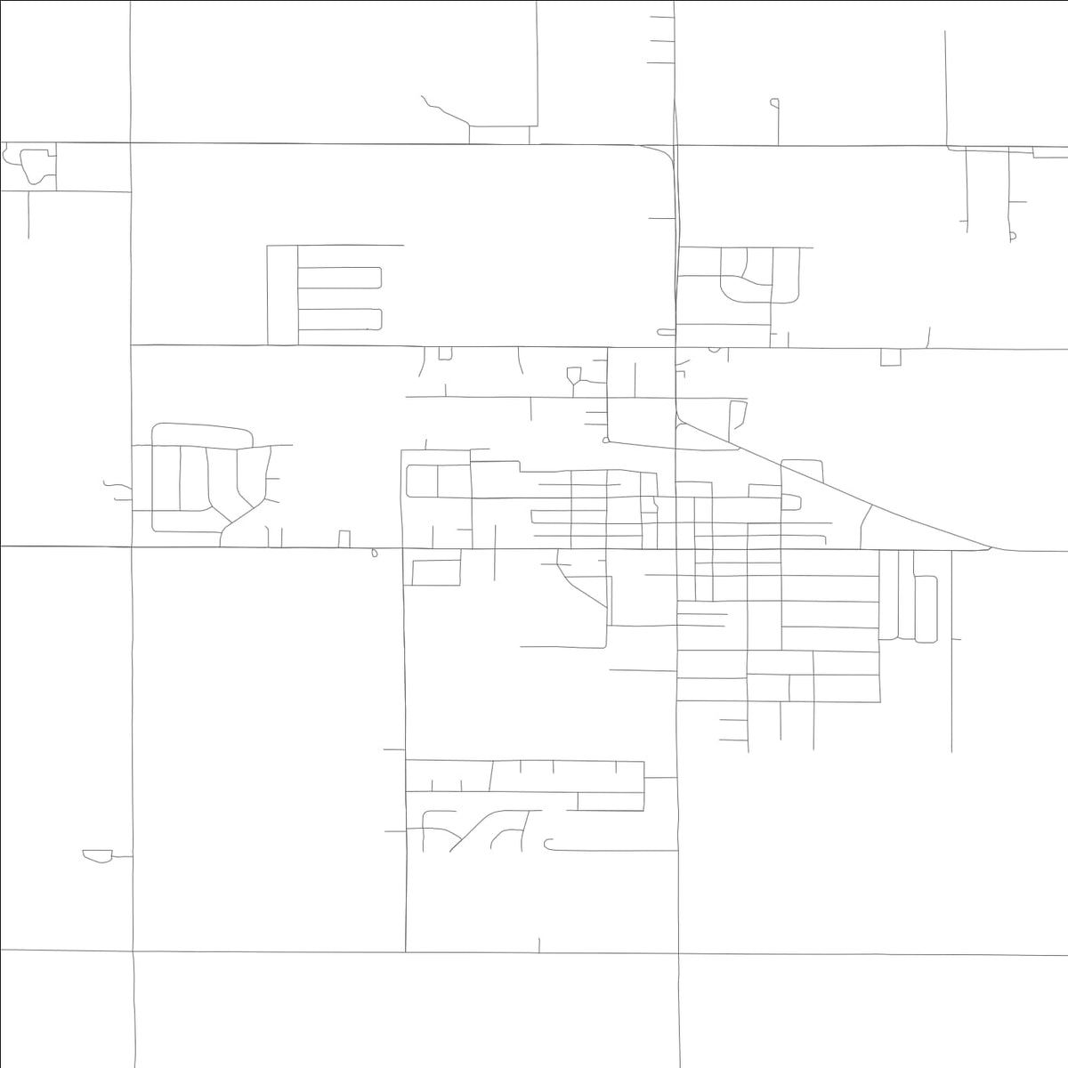 ROAD MAP OF KIMBERLY, IDAHO BY MAPBAKES