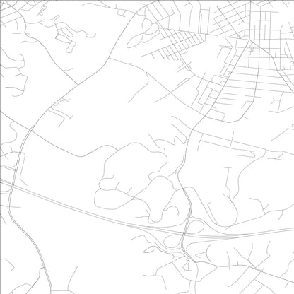 ROAD MAP OF COVINGTON, KENTUCKY BY MAPBAKES