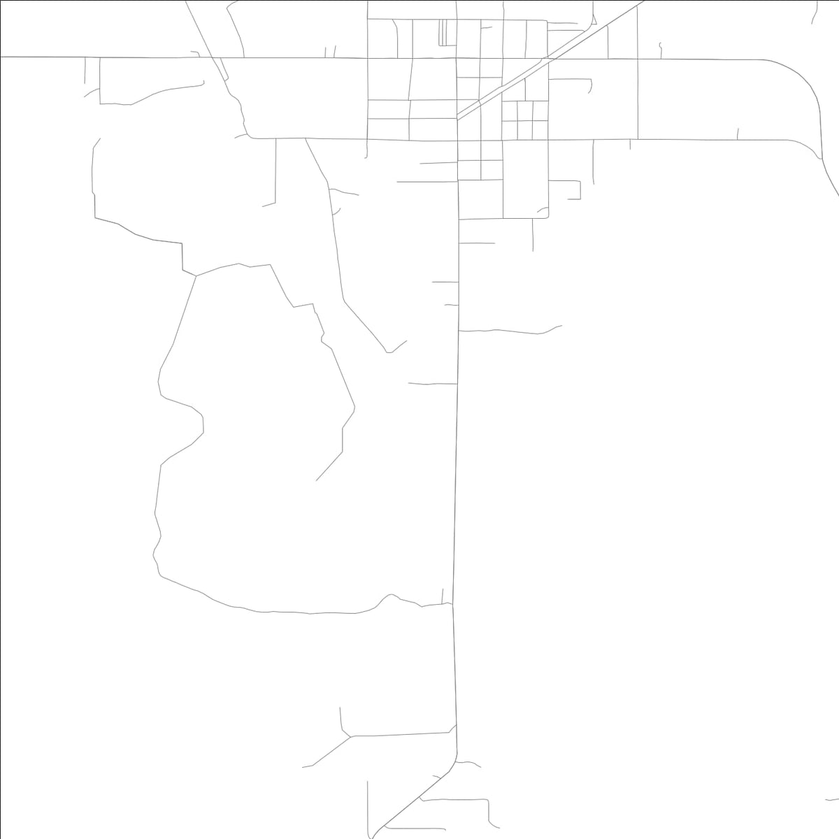 ROAD MAP OF CENTER HILL, FLORIDA BY MAPBAKES