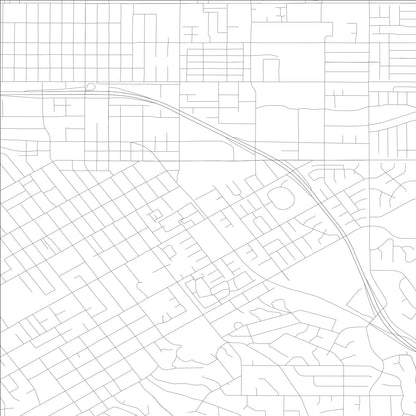 ROAD MAP OF REDLANDS, CALIFORNIA BY MAPBAKES