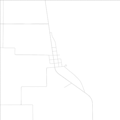 ROAD MAP OF RUSSELLVILLE, ILLINOIS BY MAPBAKES