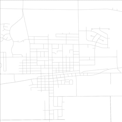 ROAD MAP OF SANDWICH, ILLINOIS BY MAPBAKES