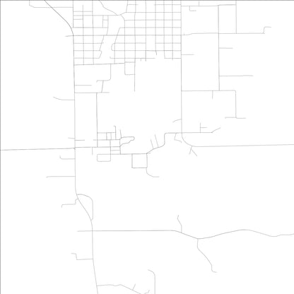 ROAD MAP OF SAWYERVILLE, ILLINOIS BY MAPBAKES