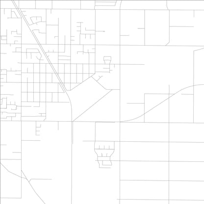 ROAD MAP OF RIO LINDA, CALIFORNIA BY MAPBAKES