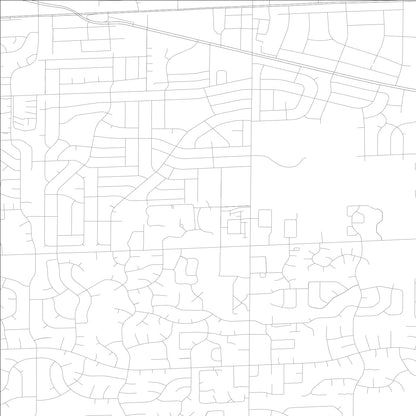 ROAD MAP OF SCHAUMBURG, ILLINOIS BY MAPBAKES
