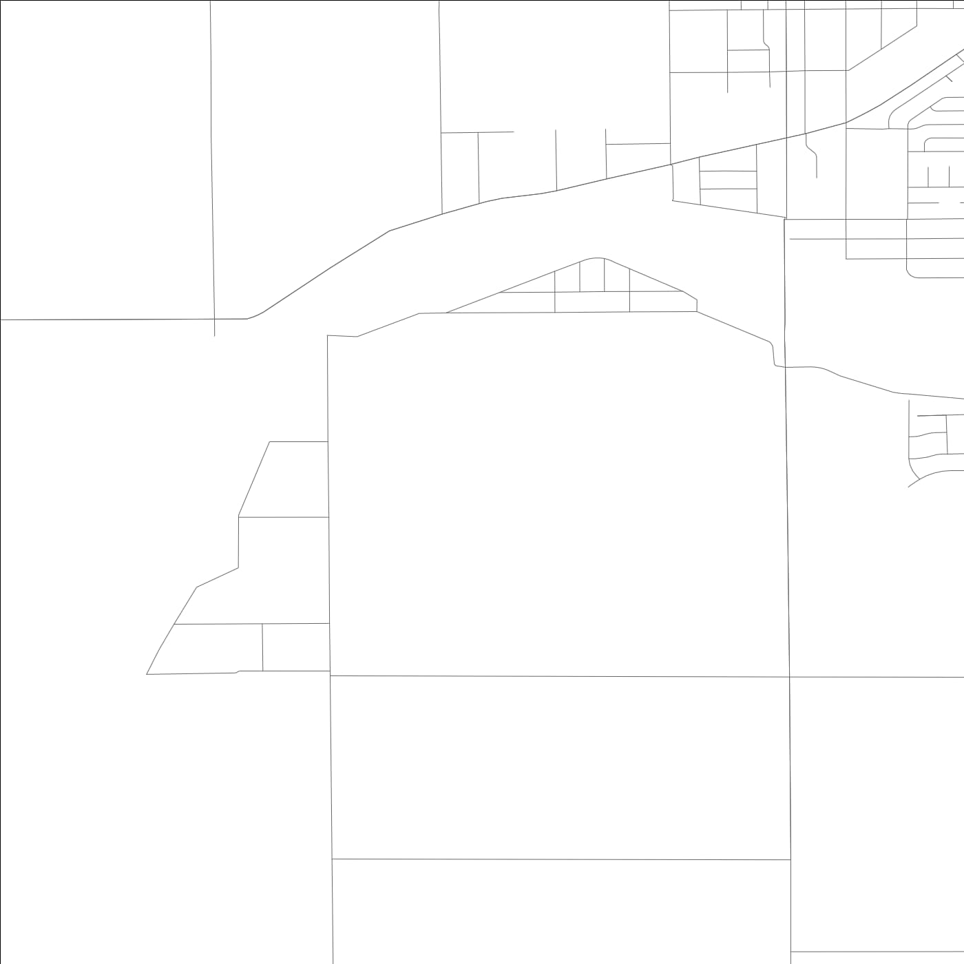 ROAD MAP OF RIVERDALE PARK, CALIFORNIA BY MAPBAKES