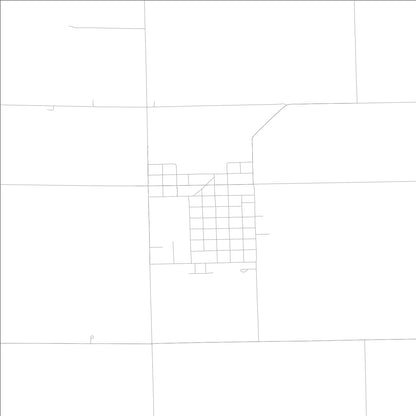 ROAD MAP OF SHANNON, ILLINOIS BY MAPBAKES