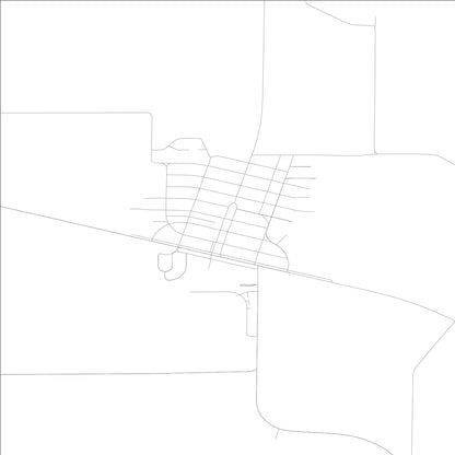 ROAD MAP OF SHAWNEETOWN, ILLINOIS BY MAPBAKES