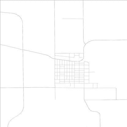 ROAD MAP OF SHEFFIELD, ILLINOIS BY MAPBAKES
