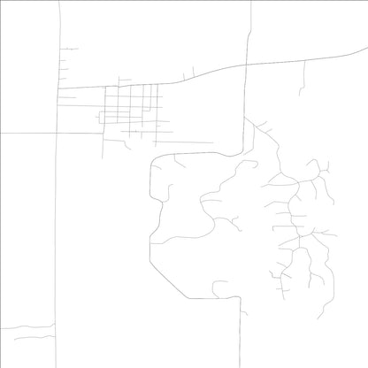 ROAD MAP OF SHERRARD, ILLINOIS BY MAPBAKES