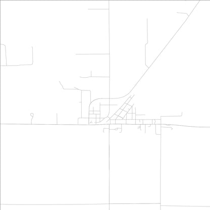 ROAD MAP OF SHIPMAN, ILLINOIS BY MAPBAKES