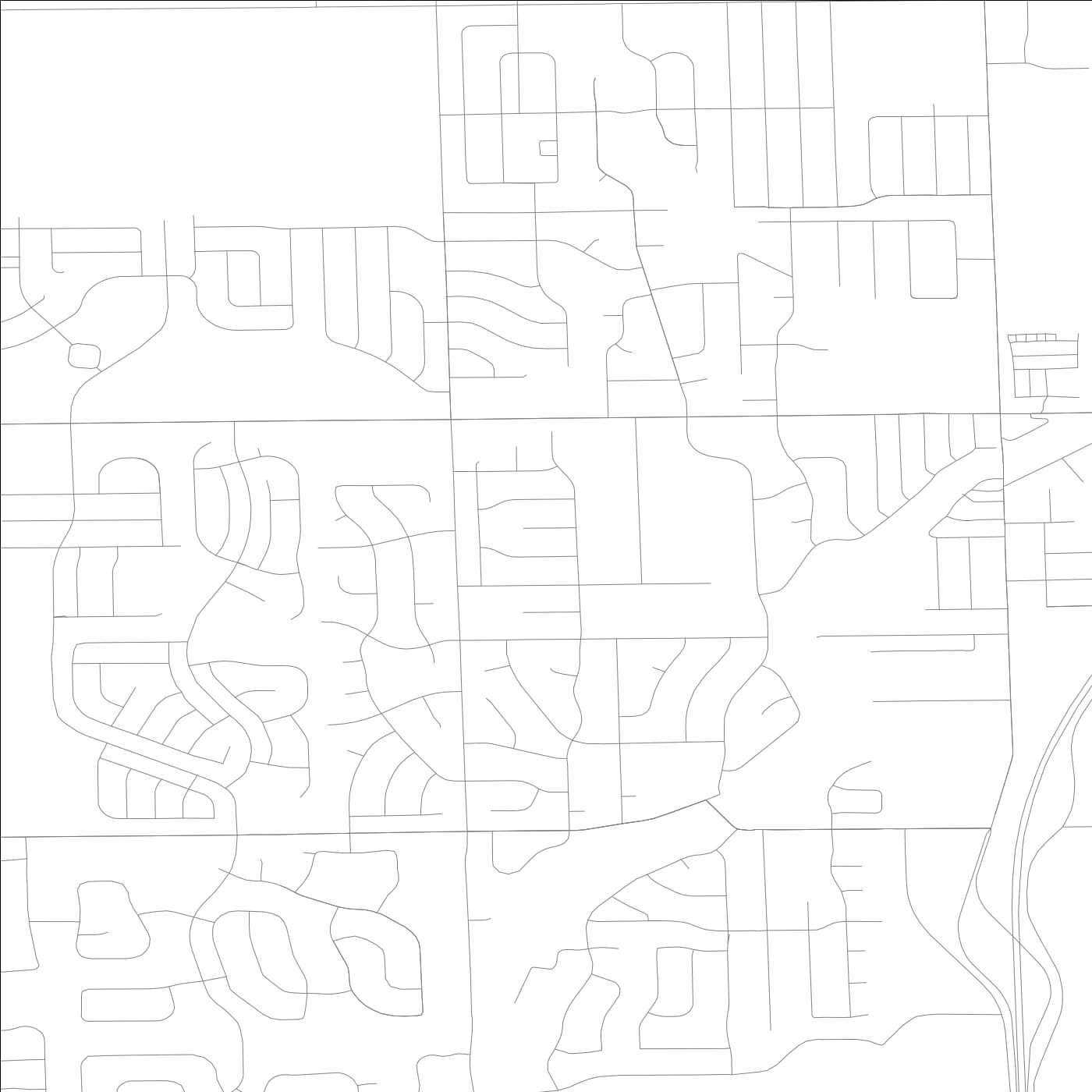 ROAD MAP OF SHOREWOOD, ILLINOIS BY MAPBAKES