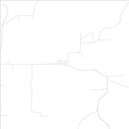 ROAD MAP OF SIMPSON, ILLINOIS BY MAPBAKES