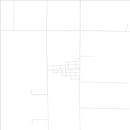 ROAD MAP OF SIMS, ILLINOIS BY MAPBAKES