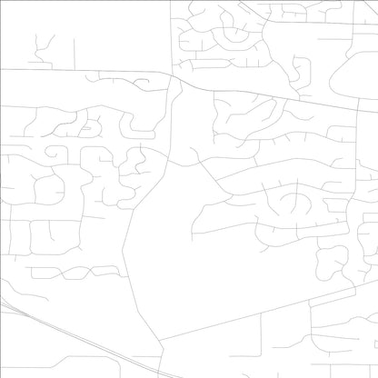 ROAD MAP OF SLEEPY HOLLOW, ILLINOIS BY MAPBAKES