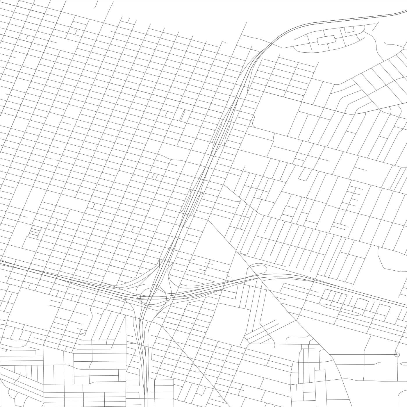 ROAD MAP OF SACRAMENTO, CALIFORNIA BY MAPBAKES