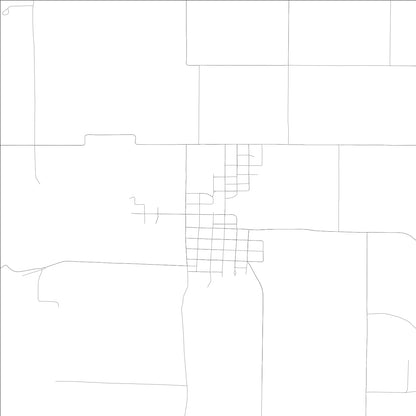 ROAD MAP OF SORENTO, ILLINOIS BY MAPBAKES