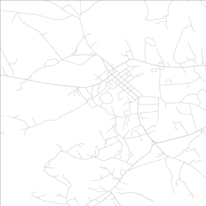 ROAD MAP OF CLARKESVILLE, GEORGIA BY MAPBAKES