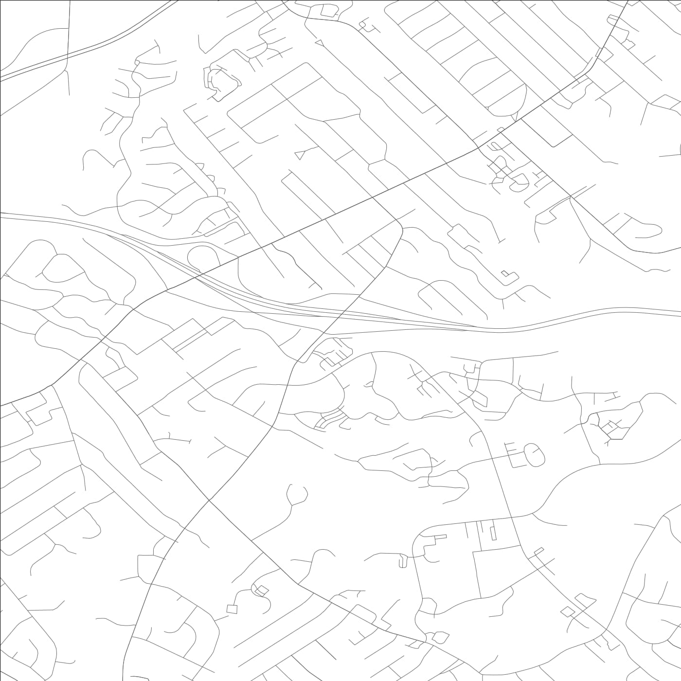 ROAD MAP OF CRESTVIEW HILLS, KENTUCKY BY MAPBAKES