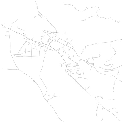 ROAD MAP OF SAN ANDREAS, CALIFORNIA BY MAPBAKES