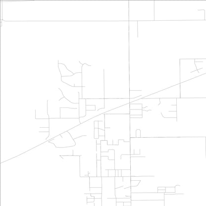 ROAD MAP OF SPAULDING, ILLINOIS BY MAPBAKES
