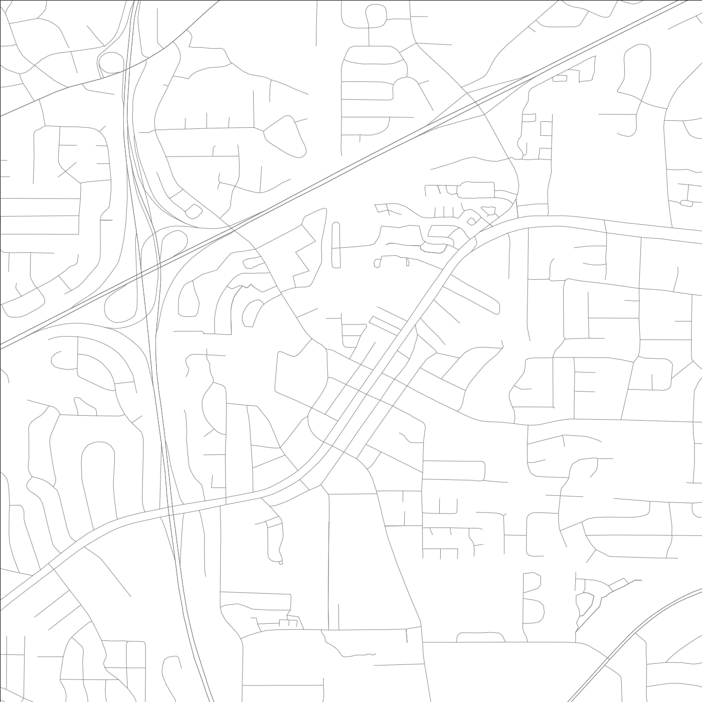 ROAD MAP OF CLARKSTON, GEORGIA BY MAPBAKES