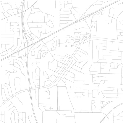 ROAD MAP OF CLARKSTON, GEORGIA BY MAPBAKES