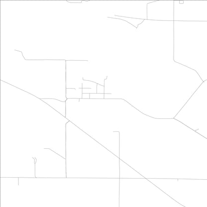 ROAD MAP OF LETHA, IDAHO BY MAPBAKES