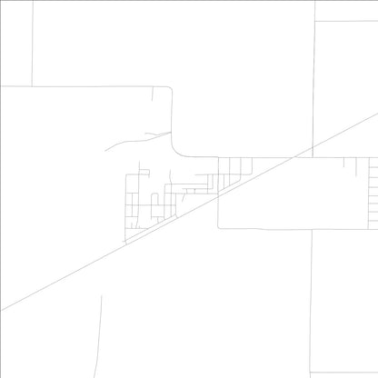 ROAD MAP OF ST DAVID, ILLINOIS BY MAPBAKES