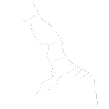 ROAD MAP OF PUNALUU, HAWAII BY MAPBAKES
