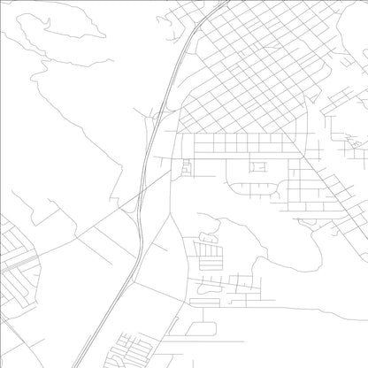 ROAD MAP OF SAN LUIS OBISPO, CALIFORNIA BY MAPBAKES