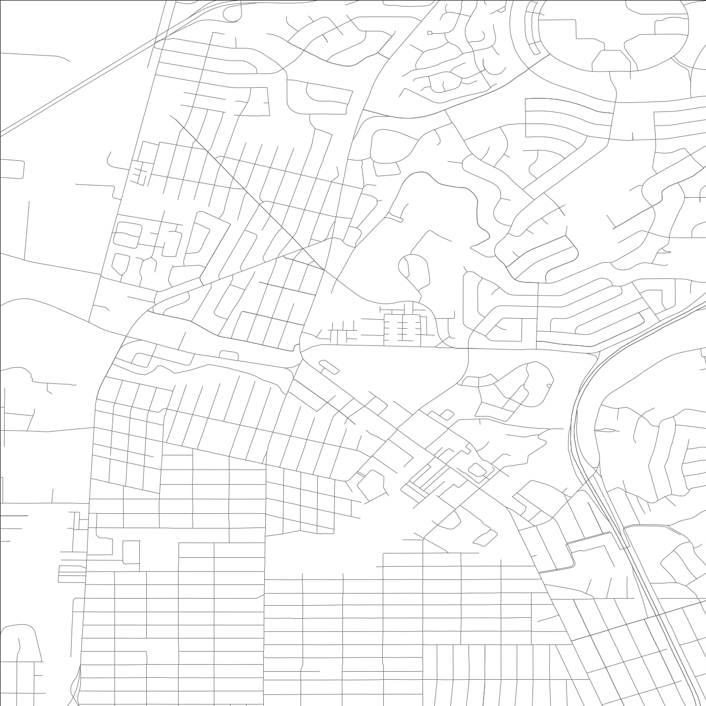 ROAD MAP OF SAN PABLO, CALIFORNIA BY MAPBAKES