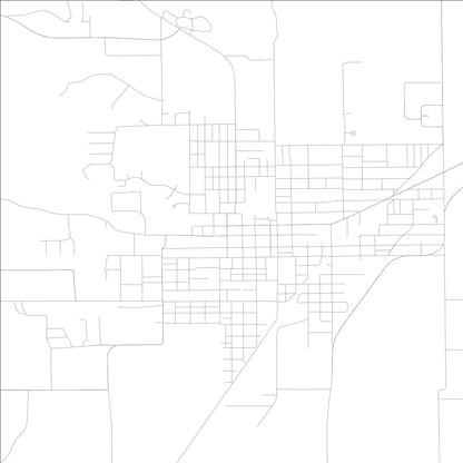 ROAD MAP OF STAUNTON, ILLINOIS BY MAPBAKES