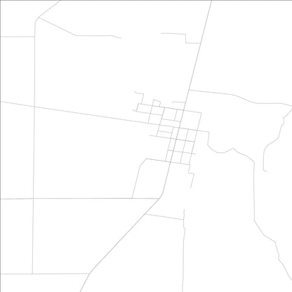 ROAD MAP OF STE MARIE, ILLINOIS BY MAPBAKES