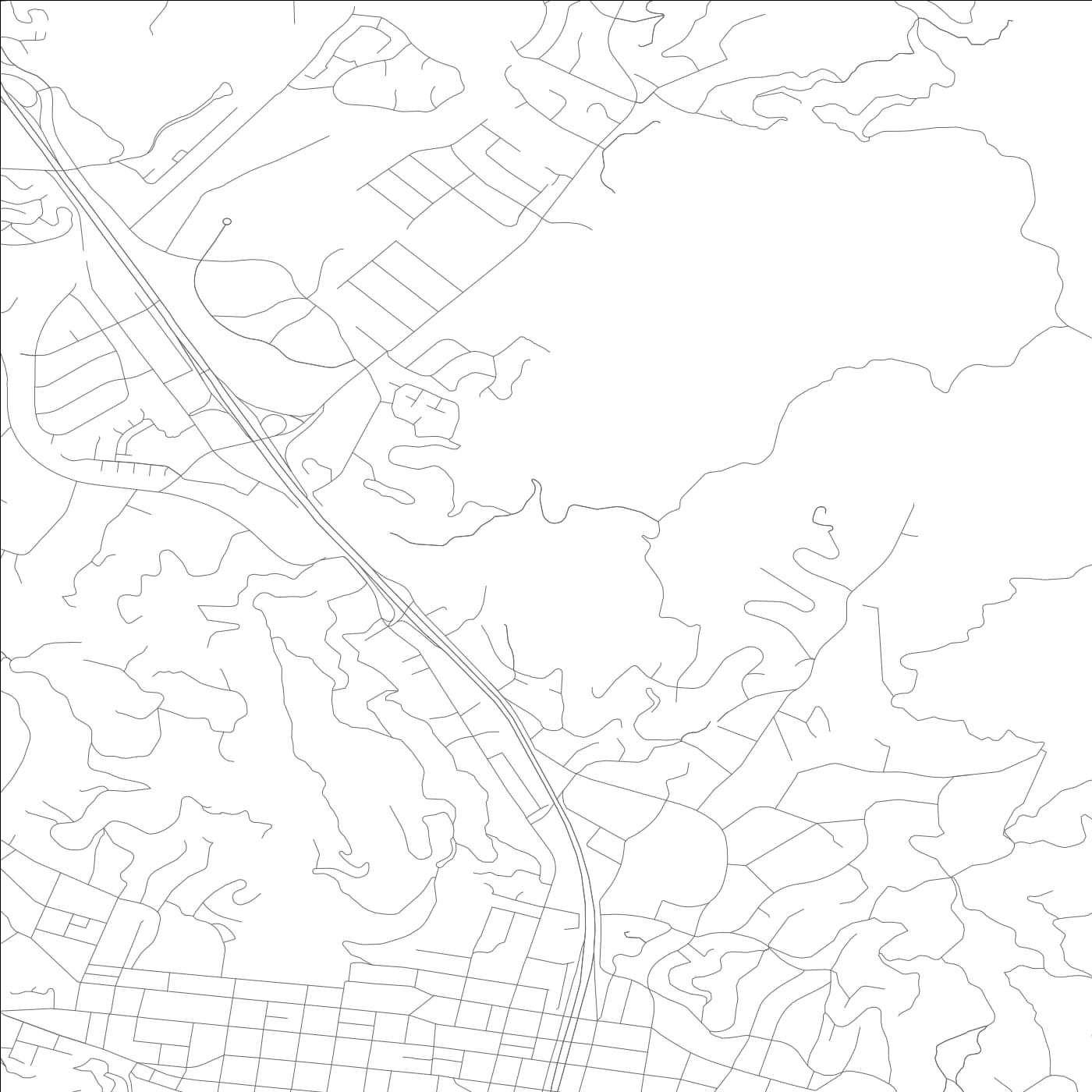 ROAD MAP OF SAN RAFAEL, CALIFORNIA BY MAPBAKES