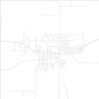 ROAD MAP OF STEELEVILLE, ILLINOIS BY MAPBAKES