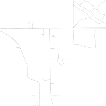 ROAD MAP OF CHRISTMAS, FLORIDA BY MAPBAKES