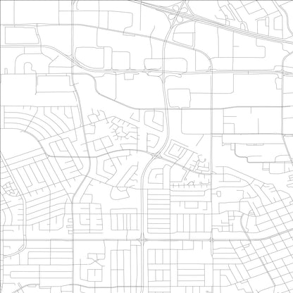 ROAD MAP OF SANTA CLARA, CALIFORNIA BY MAPBAKES