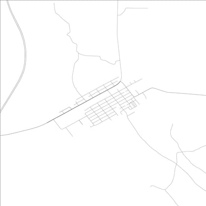 ROAD MAP OF SANTA MARGARITA, CALIFORNIA BY MAPBAKES