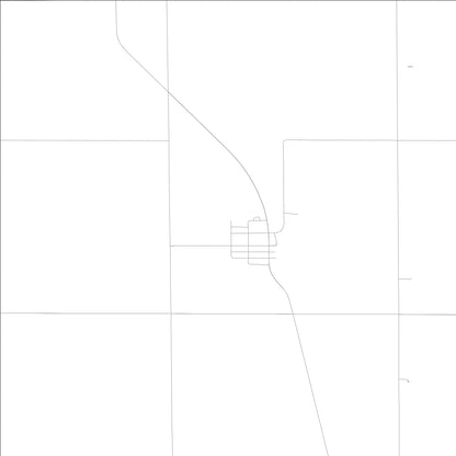 ROAD MAP OF STRAWN, ILLINOIS BY MAPBAKES