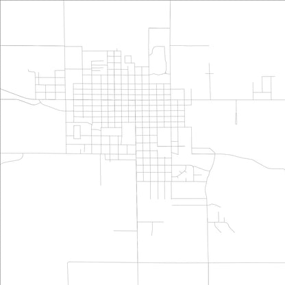 ROAD MAP OF SULLIVAN, ILLINOIS BY MAPBAKES