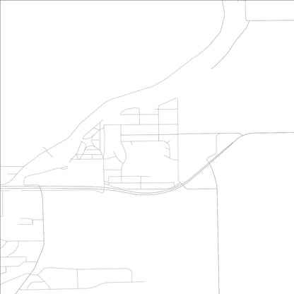 ROAD MAP OF SUN RIVER TERRACE, ILLINOIS BY MAPBAKES
