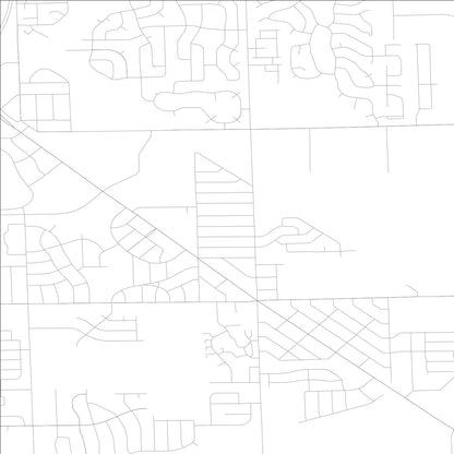 ROAD MAP OF SUNNYLAND, ILLINOIS BY MAPBAKES