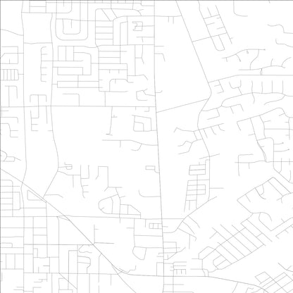 ROAD MAP OF SWANSEA, ILLINOIS BY MAPBAKES